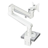 Elevate Monitor Arm 60 - 8-19 kg, gasfjädrad, vit